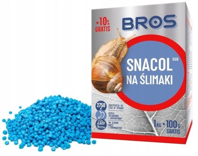 BROS SNACOL PREPARAT TRUTKA NA ŚLIMAKI 1kg 100g