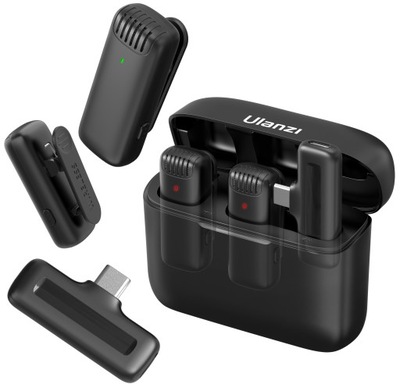 Mikrofon 2x Bezprzewodowy USB-C Smartfon Android