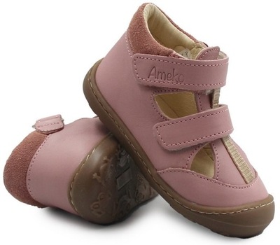Sandały dla dziewczynki różowa Ameko jeko rose 22