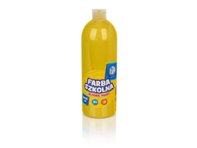 Farba szkolna ASTRA 1000 ml żółta