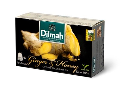Dilmah Ginger & honey 20 torebek 30g