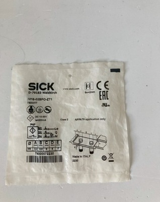 Sick IM08-02BPO-ZT1, 7900007