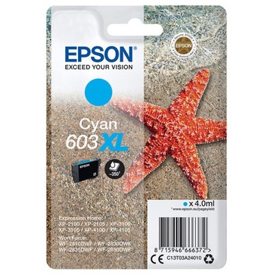 Epson C13T03A24010 - oryginalny tusz, cyan