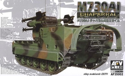 AFV CLUB 35002 1:35 M730A1 Chaparral Air Defence Missile System