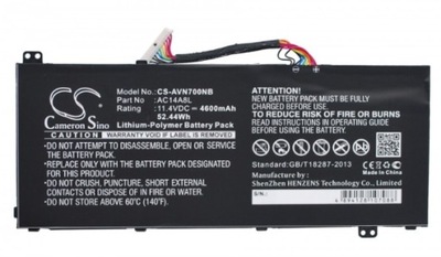 bateria acer 4605mHa 11,4V AC14A8L