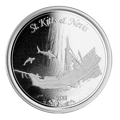 1 oz 2021 Sunken Ship srebrna moneta