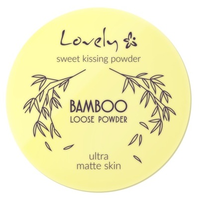 Lovely - Bambusowy puder do twarzy Transparentny