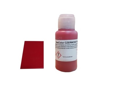 BARWNIK PIGMENT CZERWONY DO ŻYWIC MOLDOO 25g