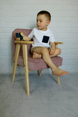 Fotel dziecięcy RETRO, styl PRL, Vintage