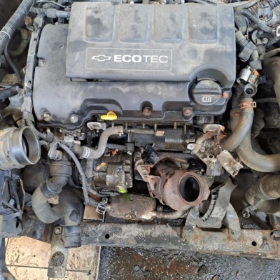 Блок двигуна двигуна do opel mokka astra j 1.4 t turbo a14net b14net chevrolet фото №1