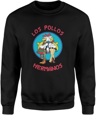 BREAKING BAD BLUZA LOS POLLOS HERMANOS MĘSKA R. XL BEZ KAPTURA