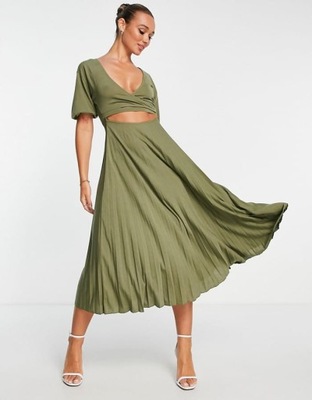 ASO DESIGN PLISOWANA SUKIENKA KHAKI (38)