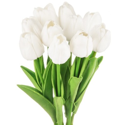 Tulipany Silikonowe Sztuczne Kwiaty Do Wazonu