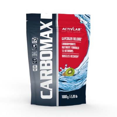 Activlab CarboMax Energy 1000g Kiwi WĘGLOWODANY CARBO