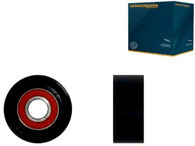 Ролик направляющая dacia logan 1.4 04- пластик denck фото №1