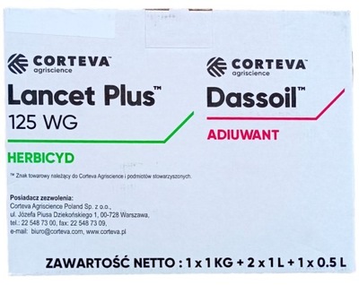 LANCET PLUS 125WG 1kg+DASSOIL pszenica pszenżyto