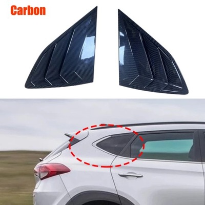 PARA HYUNDAI TUCSON 2016-2020 2PCS CAR REAR WINDOW SIDE VENT SHUTTER ~56402  