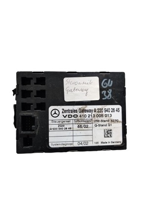 Модуль шлюз mercedes w220 a2205402645 dopiszę фото №1