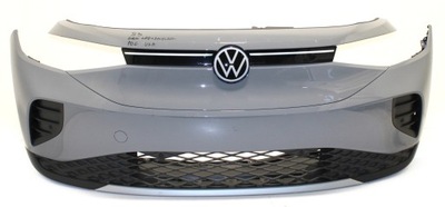Vw id.4 бампер передний решётка радиатора led pdc новый kpl фото №1