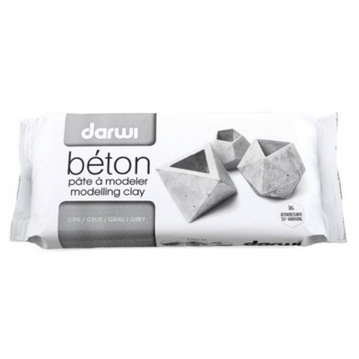 Glinka masa plastyczna efekt betonu - Darwi - 1 kg