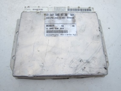 Бортовой компьютер esp 0265109452 0275455732 mercedes w210 фото №1