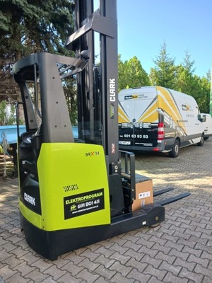 Wózek widłowy Reach Truck Clark podnoszenie 8,5 m