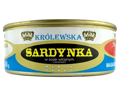 Sardynka w s.wł.z dod.oleju 240g Atl. RP