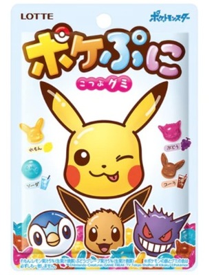 Lotte Poke Puni Pokemon Gummy