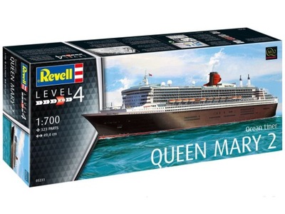1/700 Statek do sklejania Queen Mary 2 | Revell 05231