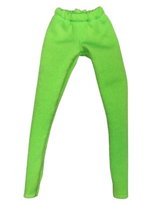 MINI spodnie legginsy dla lalek Bar 28-30cm NEON