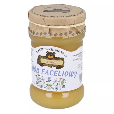 MIODY KASZUBSKIE Kosecki Miód faceliowy 375 g