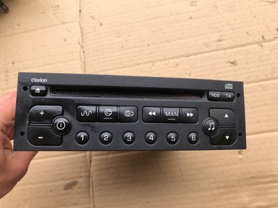 RADIO CLARION PEUGEOT 206 CC 03-09 96627711XT