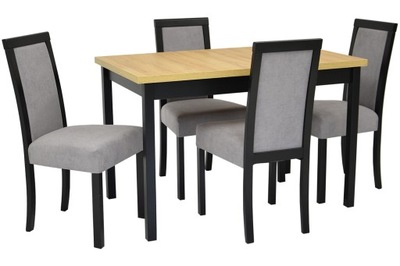 Zestaw KUCHENNY stół rozkładany do 160 i 4 krzesła
