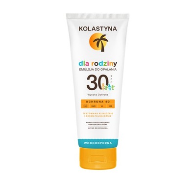 KOLASTYNA EMULSJA DO OPALANIA FAMILY SPF30