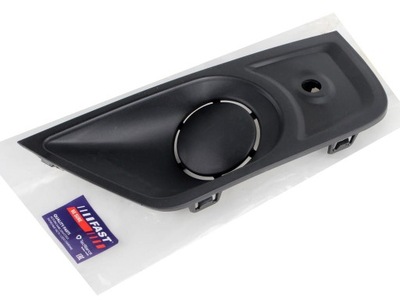 Заглушка рамка решётка противотуманной фары левая pdc renault master iii 19- r. lift фото №1