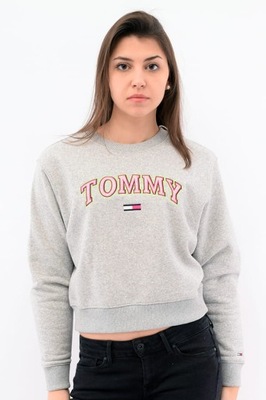 TOMMY JEANS GŁADKA BLUZA Z LOGO M