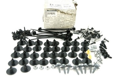 Набір кліпси бампер задня renault megane iv sedan фото №1