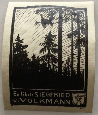Ex-libris Siegfried v.Volkmann