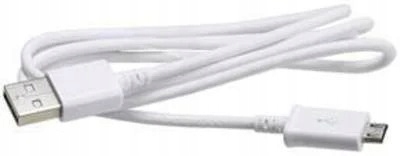kabel USB 2.0 A-B micro Biały 1.8m