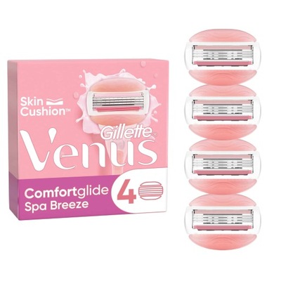 Wkłady do maszynek Venus Comfortglide Spa Breeze 4 szt ostrza do maszynki