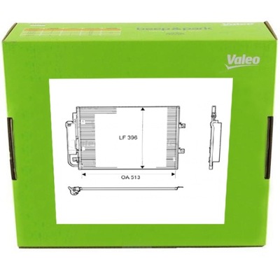 Радіатор кондиціонера renault twingo ii 1.2 1.5 фото №1