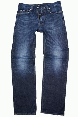 HUGO BOSS JEANS spodnie męskie PREMIUM 30/32 pas 76