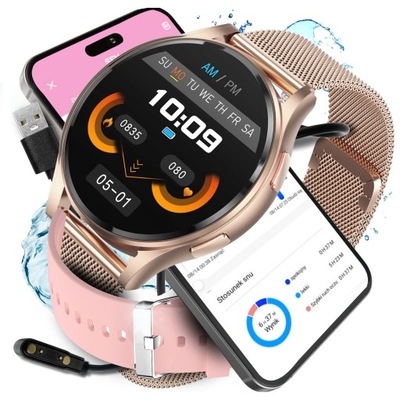 Smartwatch ESTERIO GE30 złoty