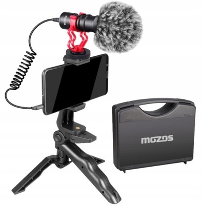 MOZOS Mikrofon do kamery aparatu shotgun DSLR