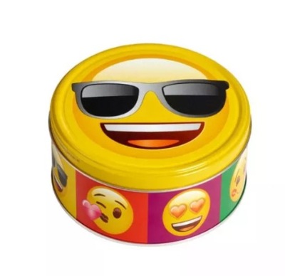 Duńskie Ciasteczka Maślane w Puszce Jacobsens Emoji 150g