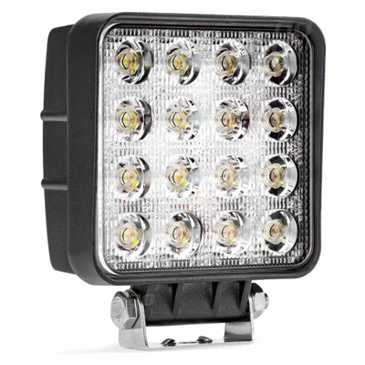 ФАРА РАБОЧАЯ ПРОТИВОТУМАНКА ПРОЖЕКТОР 16 LED (СВЕТОДИОД ) FLAT 9-60V