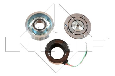 Сцепление полный компрессор кондиционера sanden trs09 12v 7 100mm фото №1