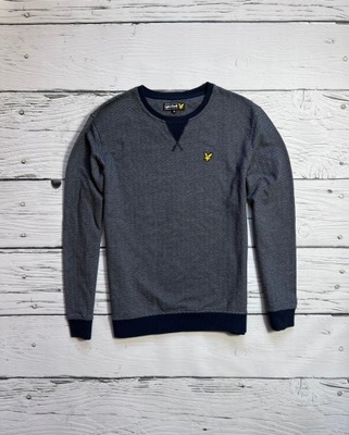 LYLE&SCOTT BLUZA MESKA CREWNECK BAWEŁNA LOGO XL