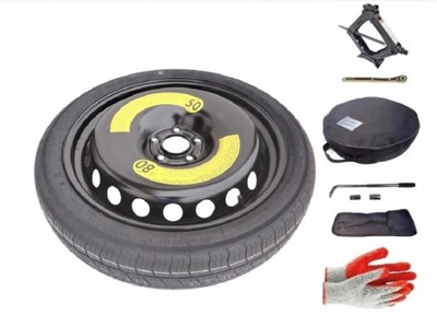 WHEEL SPACE-SAVING WHEEL 19 NISSAN QASHQAI J11 + SET  