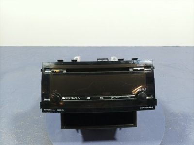 Toyota prius ii 03- радіо радіопрогравач cd 86120-47220 фото №1